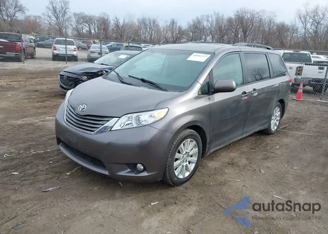 2013 Toyota Sienna Xle 7 Passenger из США, поврежденный, VIN 5TDDK3DC0DS070828